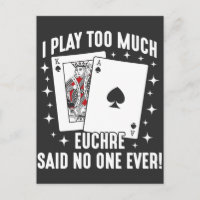 Jogador de Jogo de Jogador de Cartão Euchre