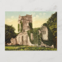 KRW Abadia de MuckrossKilarney Irlanda Cartão Post