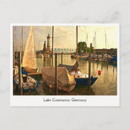 Postal Lago Constance, cartão de Alemanha