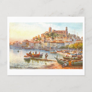 Postal Le Mont Chevalier Cannes France Vintage Cartão pos