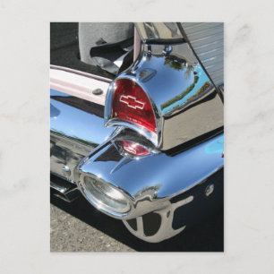 Postal 'Luz da cauda de 57 Chevy - cartão