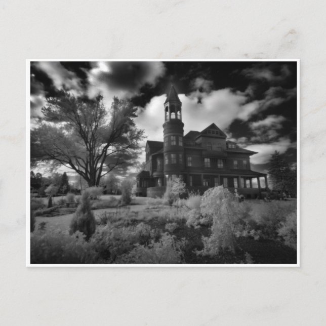 Postal Mansão de Fairlawn, cartão do armário (Frente)