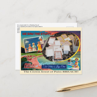 Postal Mar-a-Lago TOP SECRET Cartão de Posto