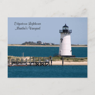 Postal Martha's Vineyard, Cartão de Posto Edgartown Ligh