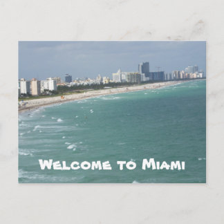 Postal Miami 1 cartão