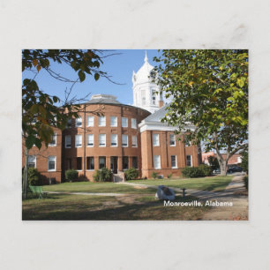 Postal Monroeville, Alabama, Cartão de Posto