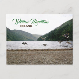 Postal Montanhas de Wicklow, cartão de Ireland