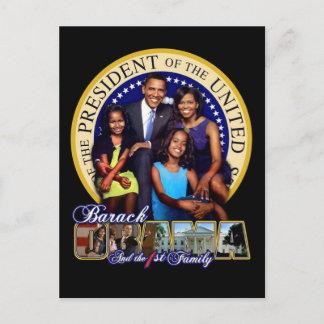 Postal ø Cartão da família