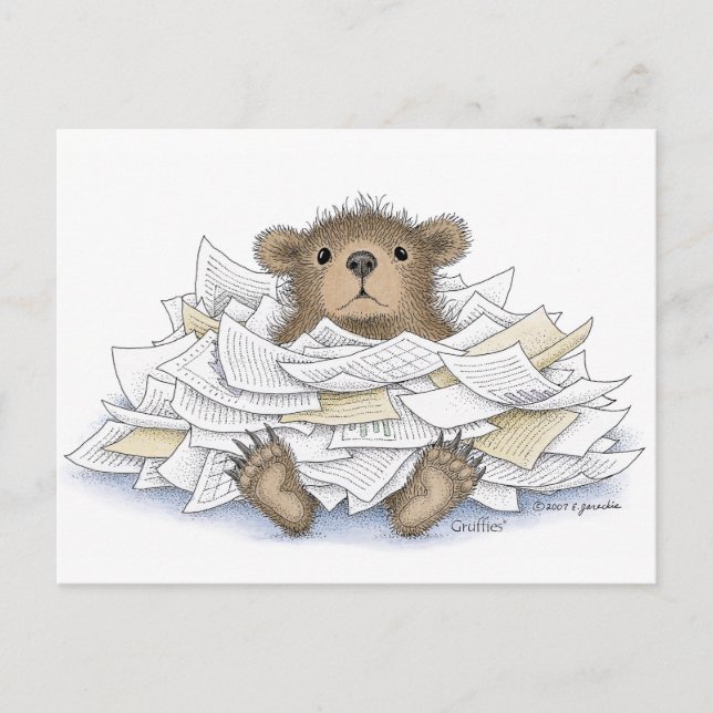 Postal O cartão de Gruffies® (Frente)