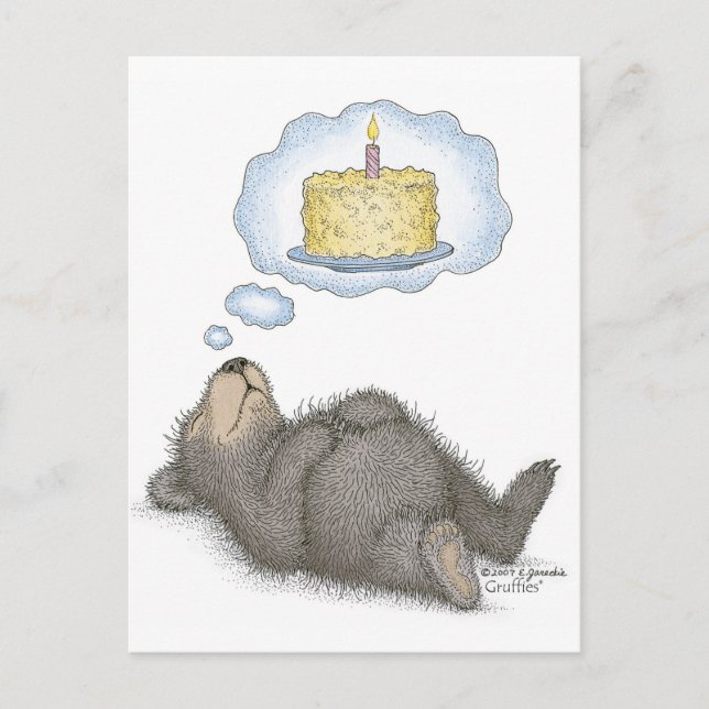 Postal O cartão de Gruffies® (Frente)