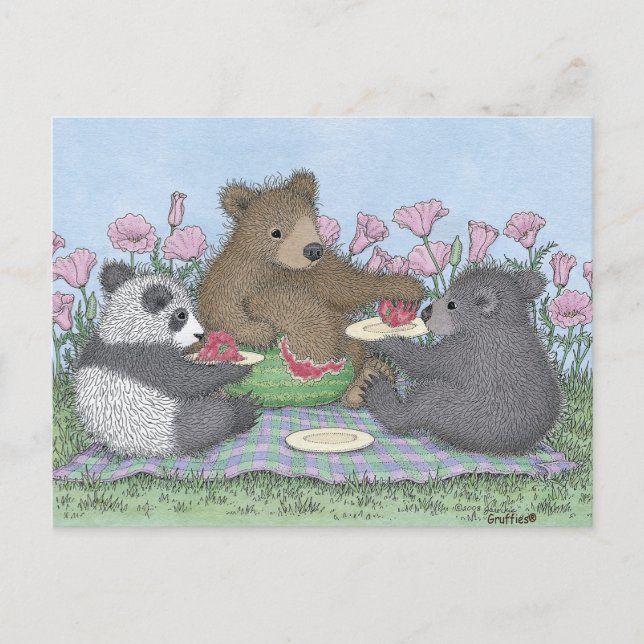 Postal O cartão de Gruffies® (Frente)