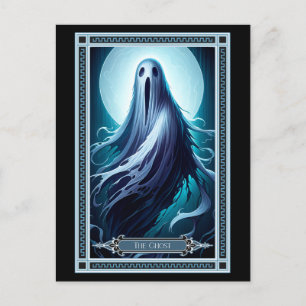 Postal O Cartão Tarot Fantasma