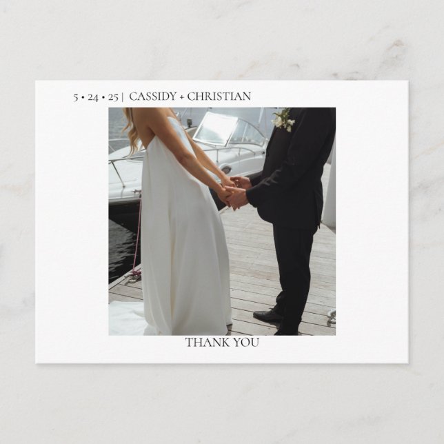 Postal Obrigado Cartão de Posto (Frente)