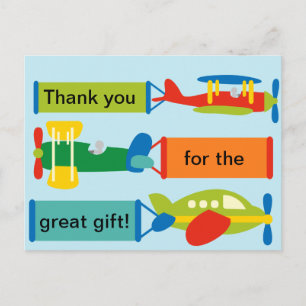 Postal Obrigado cartão (personalize)