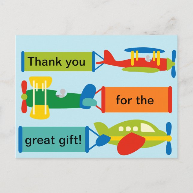 Postal Obrigado cartão (personalize) (Frente)