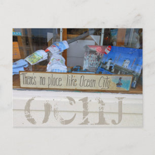 Postal Ocean City, Cartão de Posto de Nova Jersey - Marty
