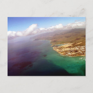 Postal Opinião da gaivota de Honolulu no cartão de Oahu