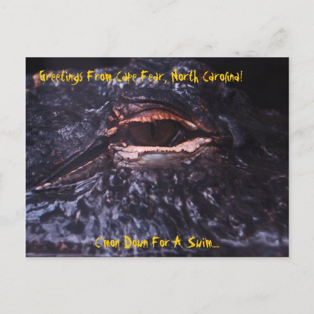 Postal Os cumprimentos do cartão do cabo temem, a canção (Frente)