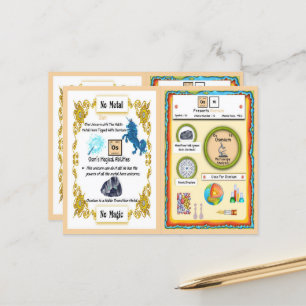 Postal Osm - Cartão de Jogo Osmium Horn Unicorn