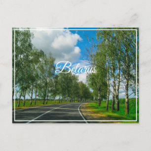 Postal Paisagem Natural Rural Cena Bielorrússia Cartão Po