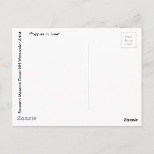 Postal Papas Vermelhas no Cartão de Posto de junho