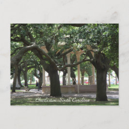 Postal Park, Charleston Carolina do Sul, Gazebo, cartão d
