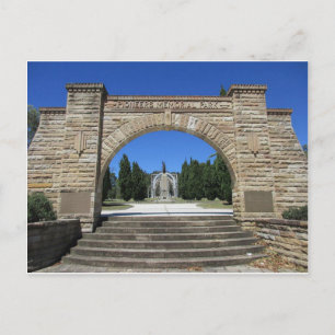 Postal Parque Memorial Pioneiros em Leichhardt Cartão Pos