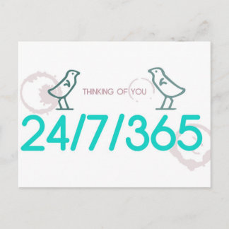 Postal Pensando no seu cartão