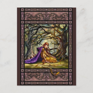 Postal Perdido no cartão das madeiras