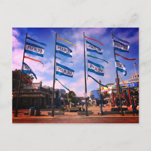 Postal Pier 39 Estátua de Leão Marinho nº 3 Cartão Po