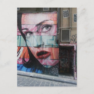 Postal Pista urbana do Hosier do cartão da arte dos