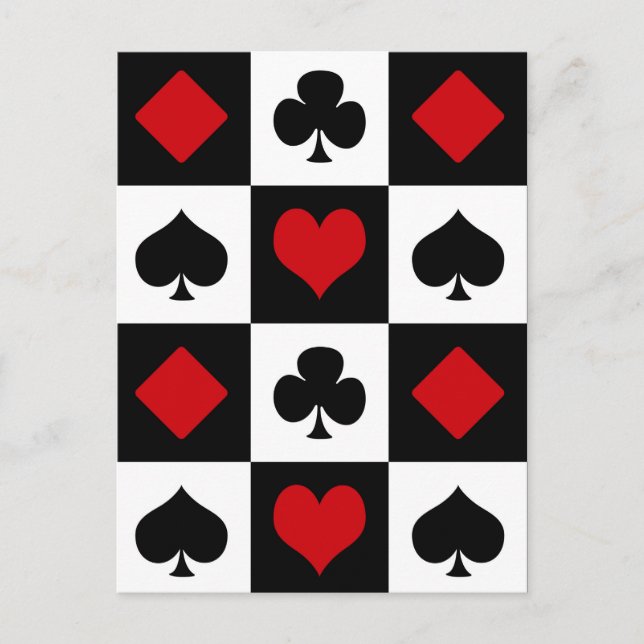 Postal Quatro ternos do cartão (Frente)