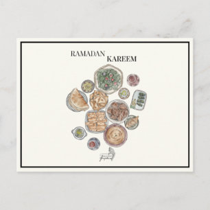 Postal Ramadan Kareem Gift, Cartão de Saudação