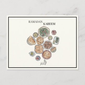 Postal Ramadan Kareem Gift, Cartão de Saudação