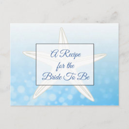 Postal Receita do Cartão de Receita de Casamento de Noiva