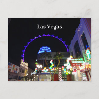 Postal Roda-gigante High Roller Las Vegas #5 Cartão Posta