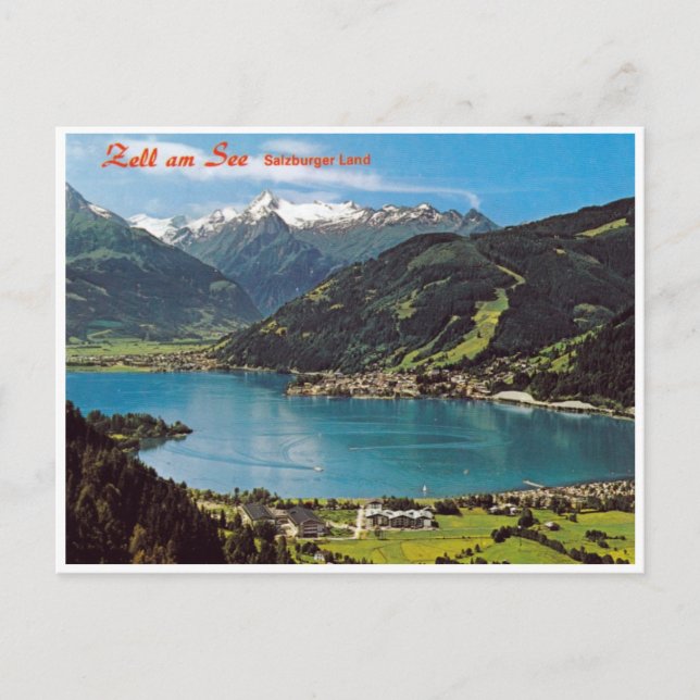 Postal Salsburg Áustria - cartão (Frente)