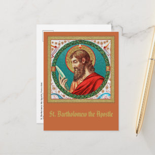 Postal Santo Bartolomeu o Apóstolo (JMAS 03) Cartão Posta