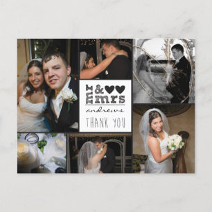 Postal Senhor Deputado e Senhora Deputada Hearts, Cartão 