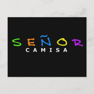 POSTAL SENOR CAMISA CARTÃO