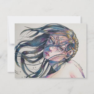 Postal Série 11 de Arte Pontual de 11 Tamanho de Cartão P