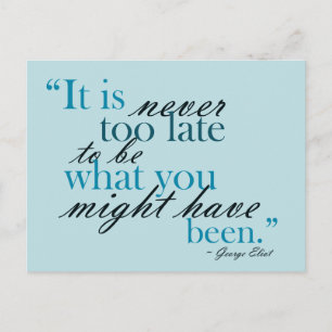 Postal Siga seus sonhos - cartão inspirador