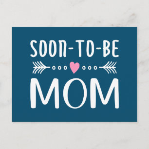Postal Simples Dia de as mães da mãe em breve   Cartão Po