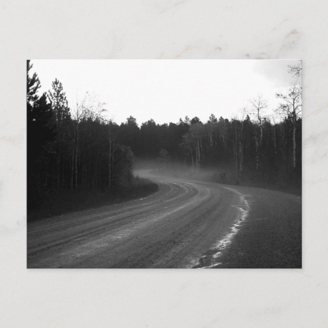 Postal Spearfish Canyon Hail Foge Após Tempestade Cartão  (Frente)