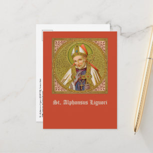 Postal St. Alphonsus Liguori (SNV 02) (Praça) Cartão Post
