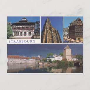 Postal Strasbourg #2 - Cartão