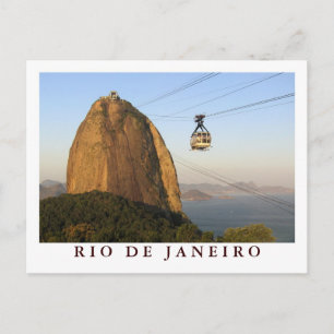Postal "Sugarloaf, cartão de Rio de Janeiro"