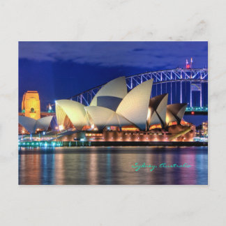 Postal Sydney, Austrália - Cartão de posto