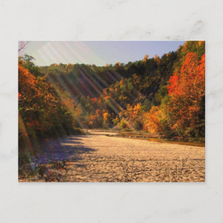 Postal Taughannock cai cartão