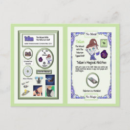 Postal Tellan - Cartão de Comércio de Telúrio